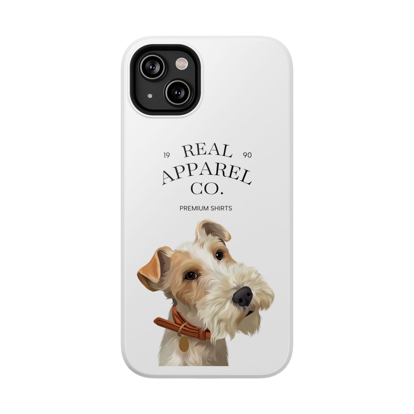 Premium Dog Illustration Phone Case - Impact-Resistant, Cute Pet Lover Gift, Customizable Cases, Dog Owner Accessories, Unique Tech Gear
