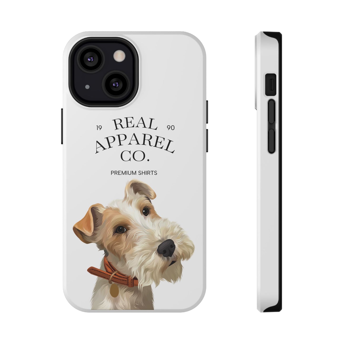 Premium Dog Illustration Phone Case - Impact-Resistant, Cute Pet Lover Gift, Customizable Cases, Dog Owner Accessories, Unique Tech Gear
