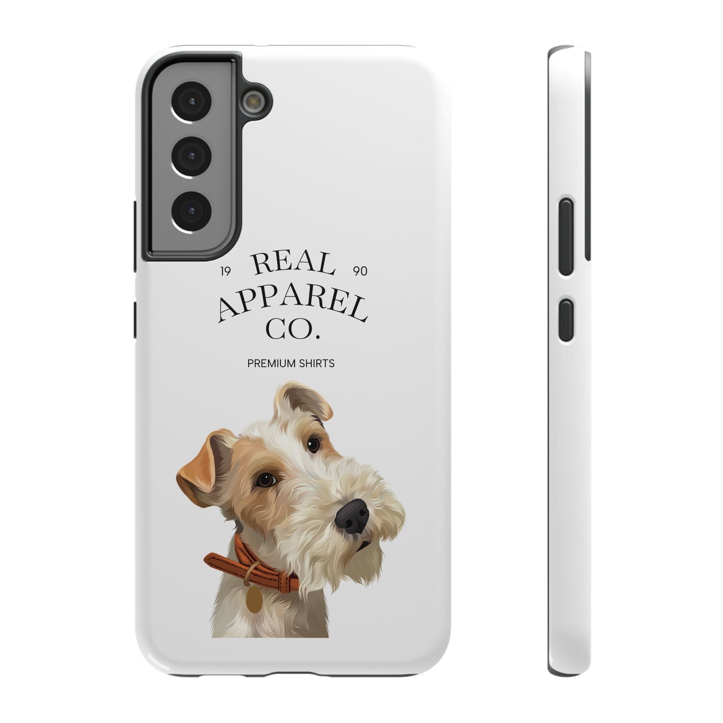 Premium Dog Illustration Phone Case - Impact-Resistant, Cute Pet Lover Gift, Customizable Cases, Dog Owner Accessories, Unique Tech Gear