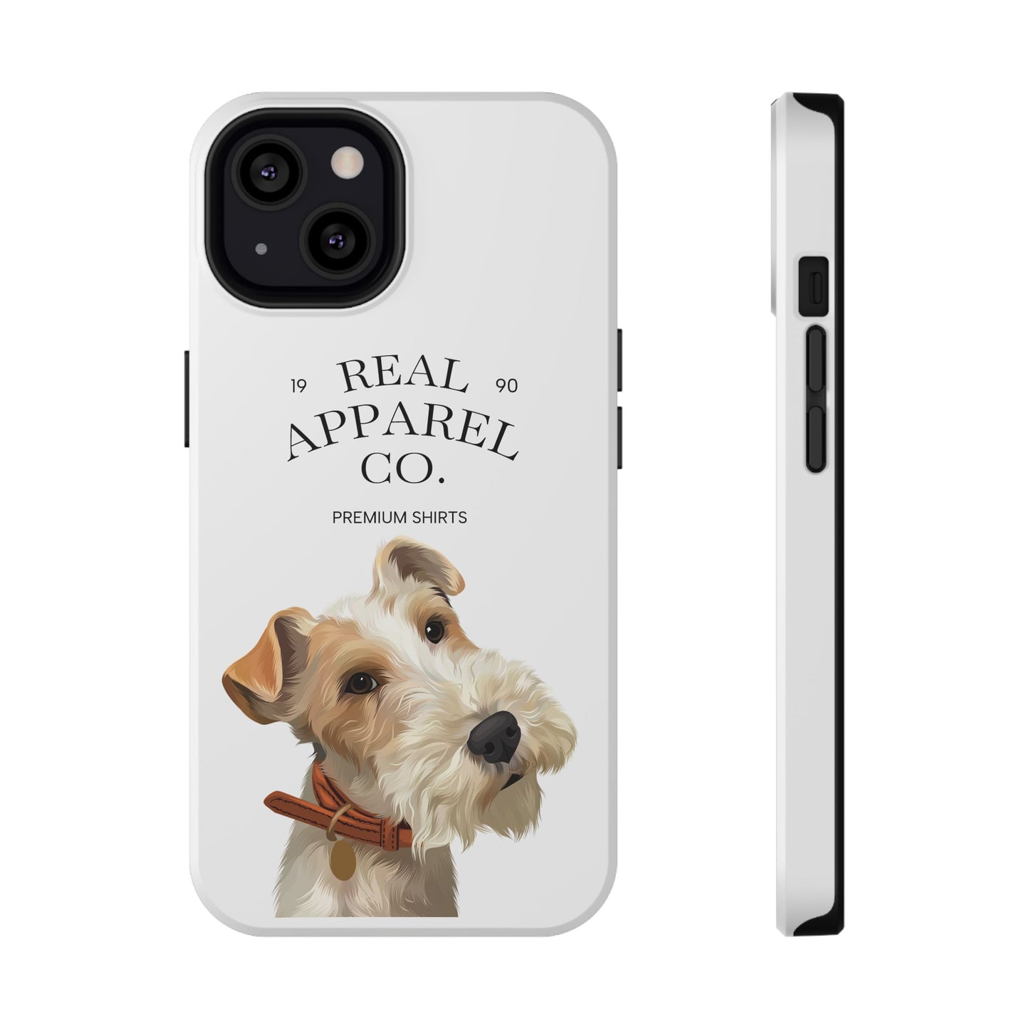 Premium Dog Illustration Phone Case - Impact-Resistant, Cute Pet Lover Gift, Customizable Cases, Dog Owner Accessories, Unique Tech Gear