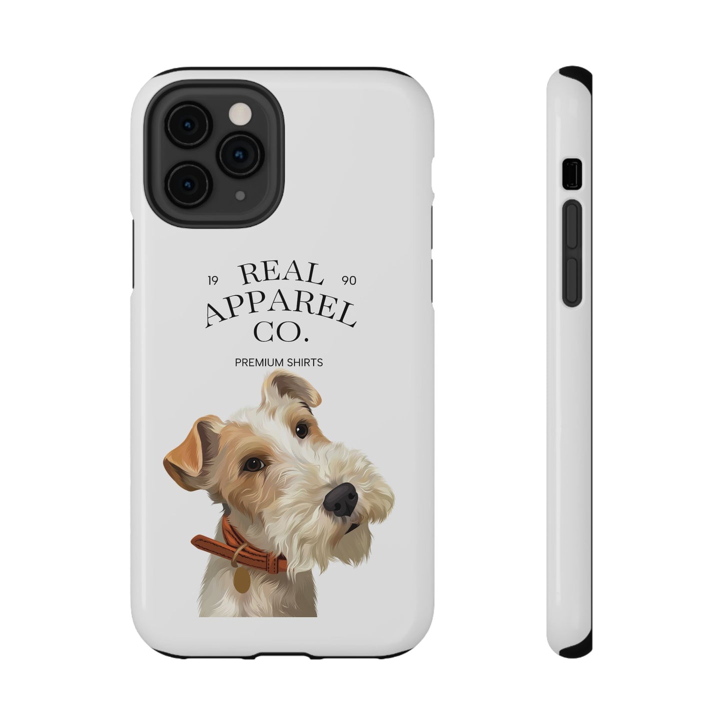 Premium Dog Illustration Phone Case - Impact-Resistant, Cute Pet Lover Gift, Customizable Cases, Dog Owner Accessories, Unique Tech Gear