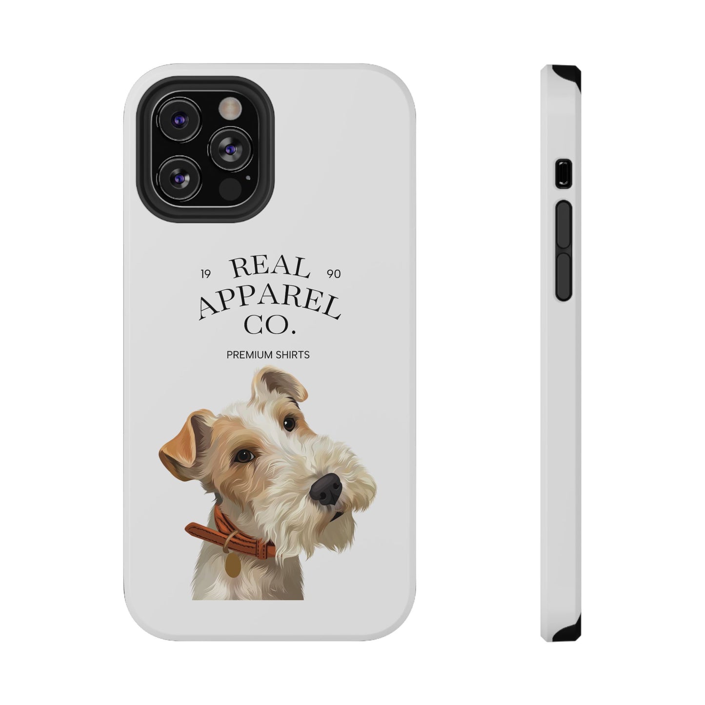 Premium Dog Illustration Phone Case - Impact-Resistant, Cute Pet Lover Gift, Customizable Cases, Dog Owner Accessories, Unique Tech Gear
