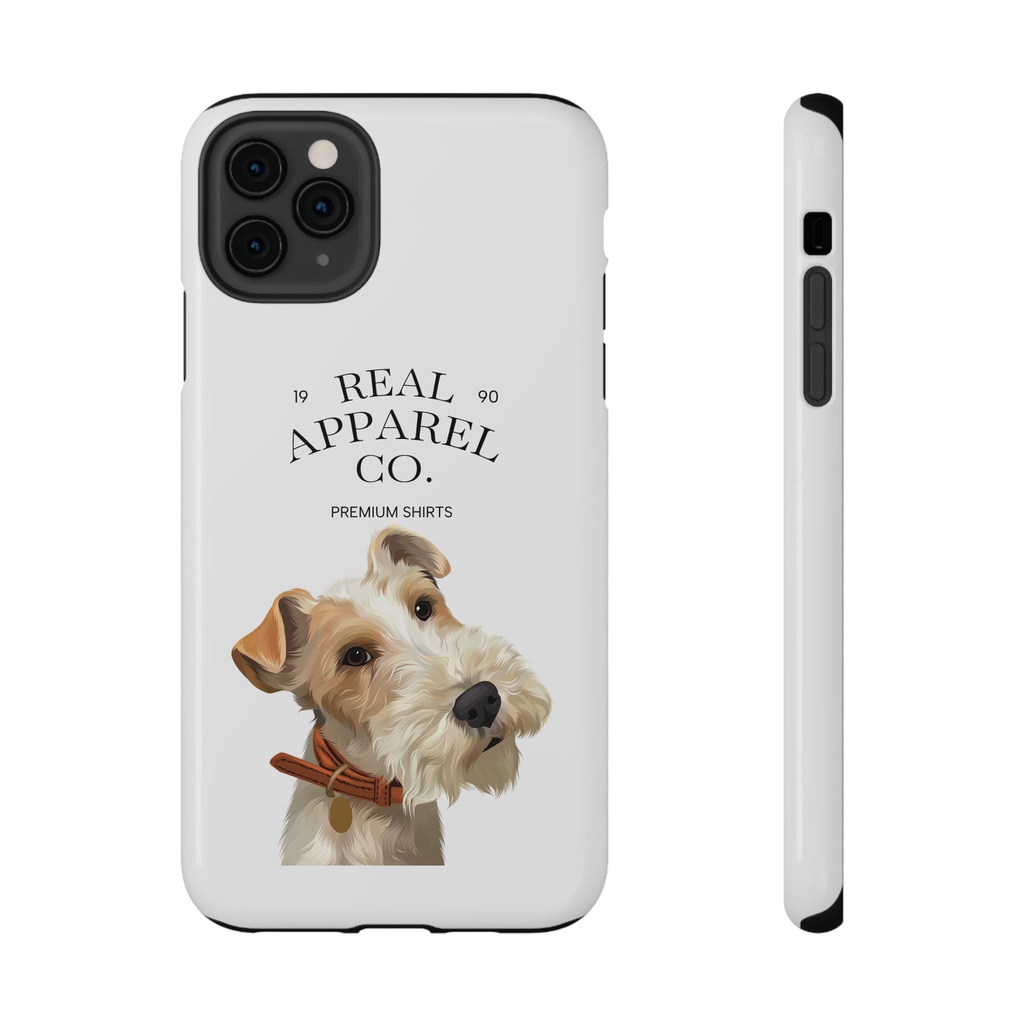 Premium Dog Illustration Phone Case - Impact-Resistant, Cute Pet Lover Gift, Customizable Cases, Dog Owner Accessories, Unique Tech Gear