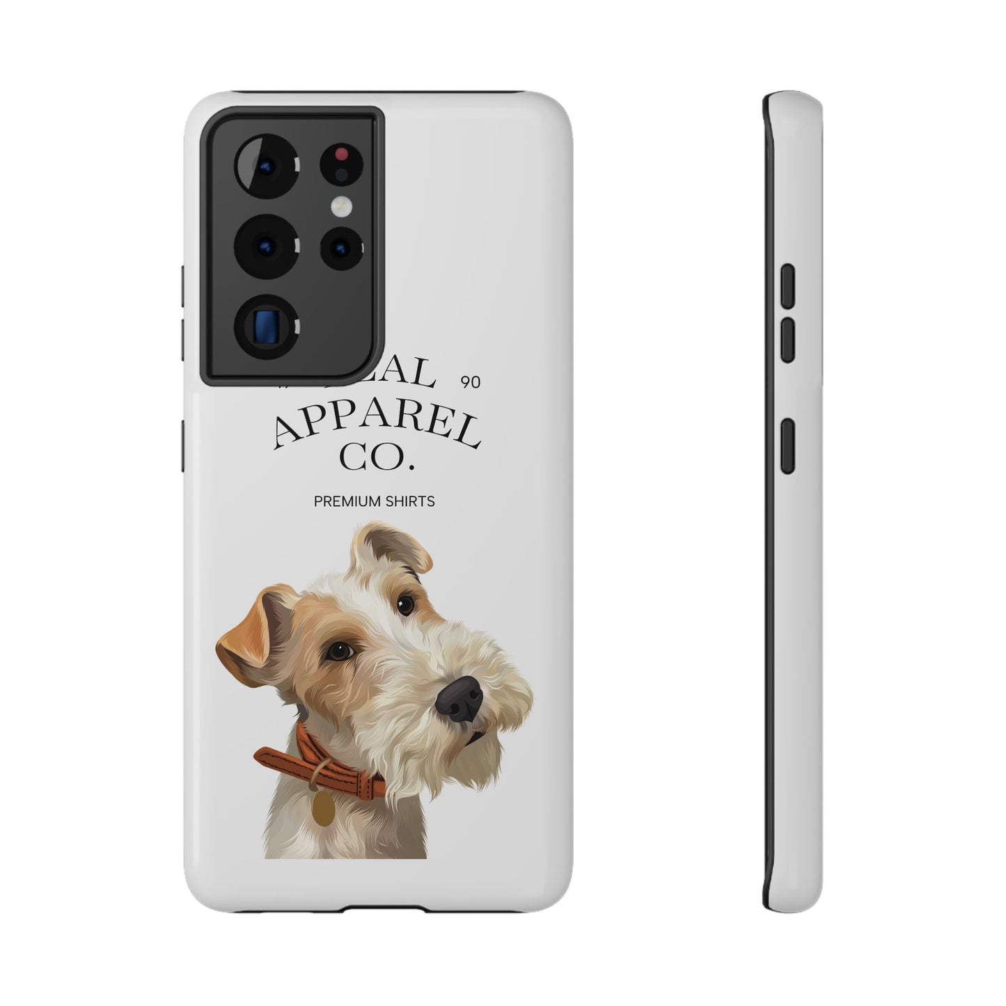 Premium Dog Illustration Phone Case - Impact-Resistant, Cute Pet Lover Gift, Customizable Cases, Dog Owner Accessories, Unique Tech Gear