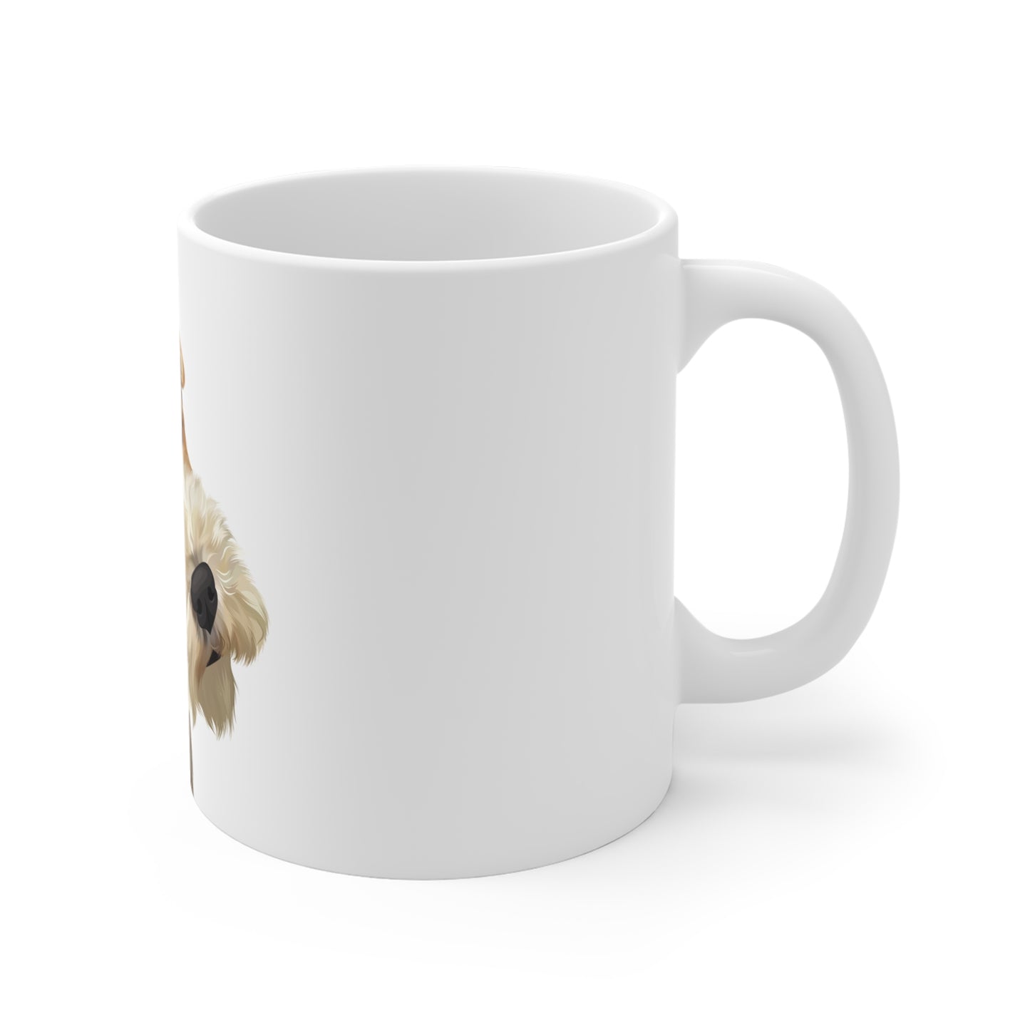Adorable Dog Mug - Perfect Gift for Pet Lovers, Dog Owners, Coffee Lovers, Cute Animal Lover's Mug, Custom Pet Mug