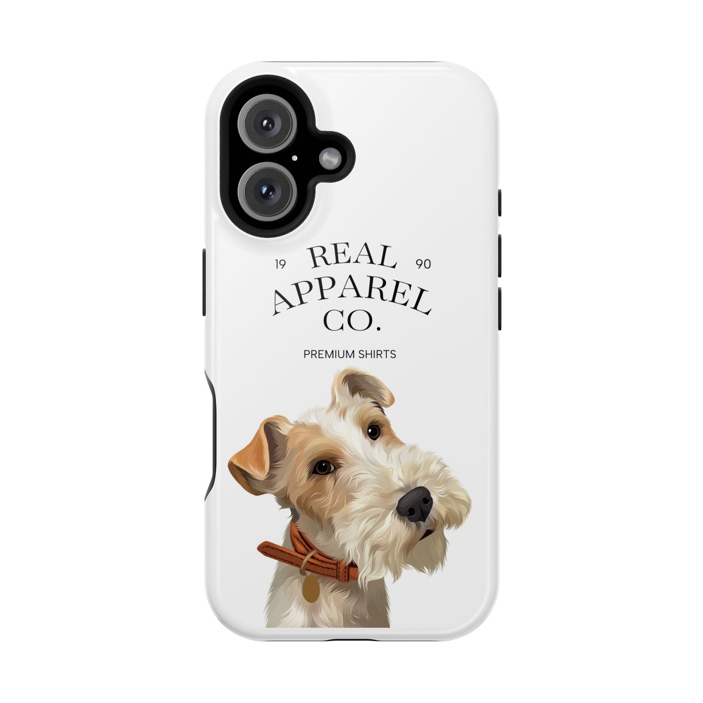 Premium Dog Illustration Phone Case - Impact-Resistant, Cute Pet Lover Gift, Customizable Cases, Dog Owner Accessories, Unique Tech Gear