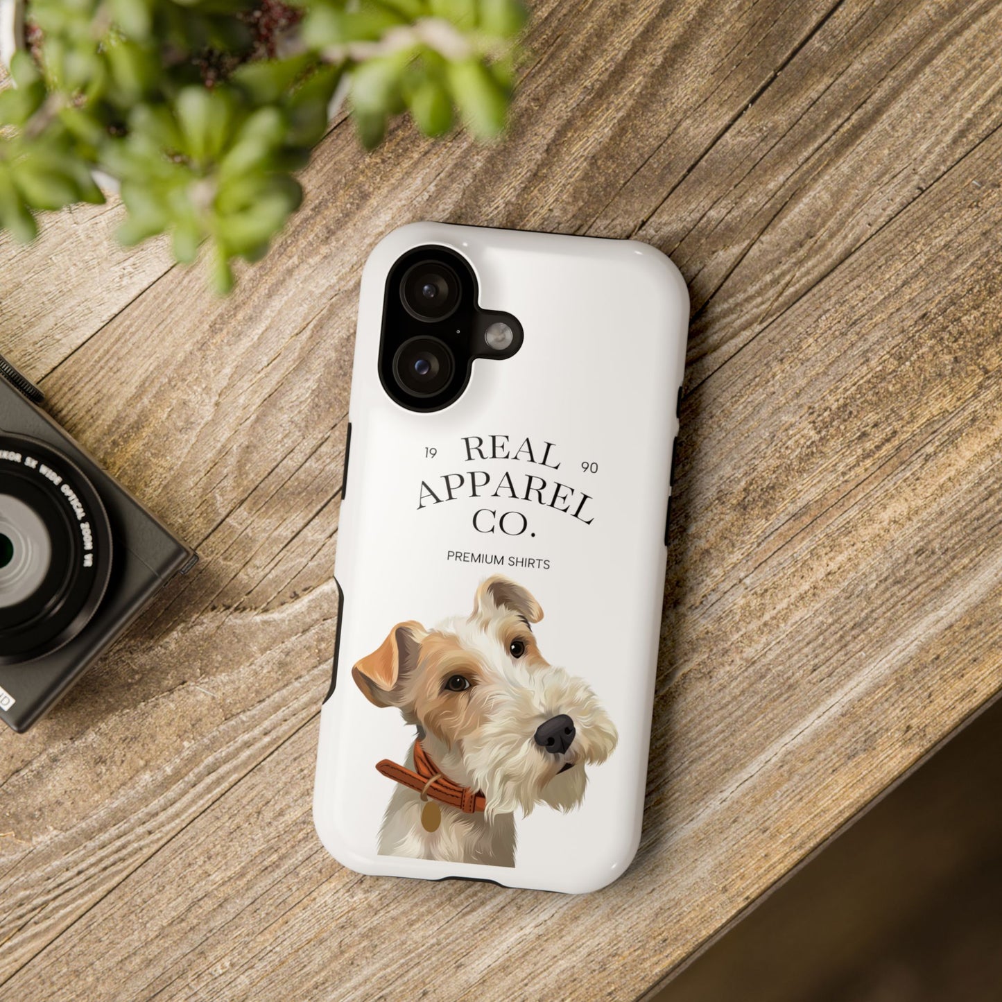 Premium Dog Illustration Phone Case - Impact-Resistant, Cute Pet Lover Gift, Customizable Cases, Dog Owner Accessories, Unique Tech Gear